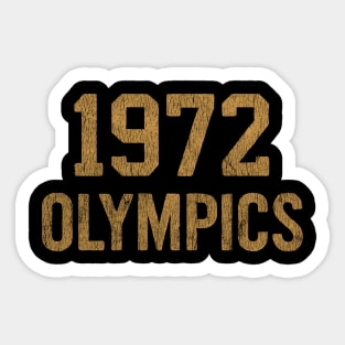 1972 Olympics Sticker